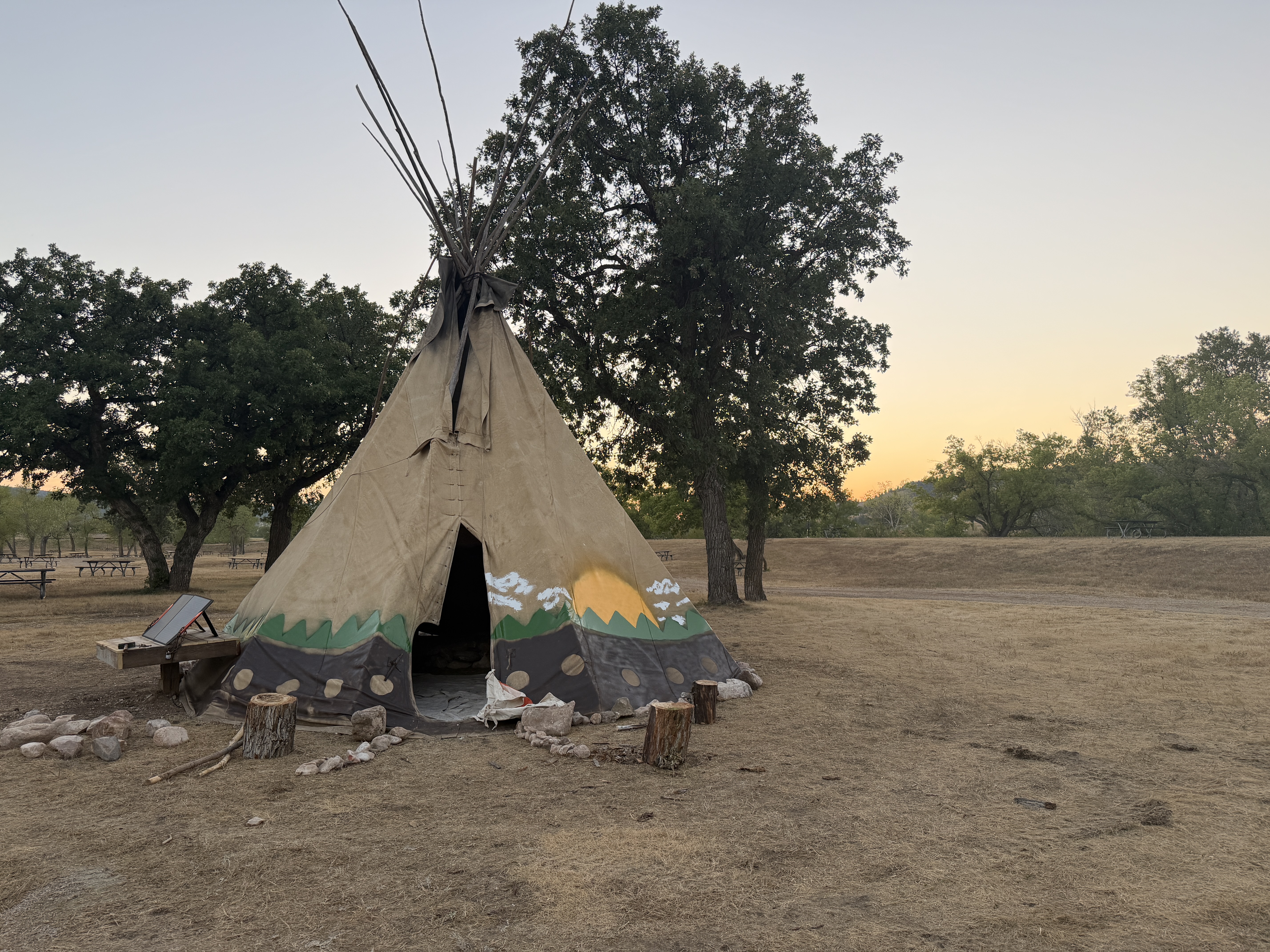Unique Teepee in the Black Hills