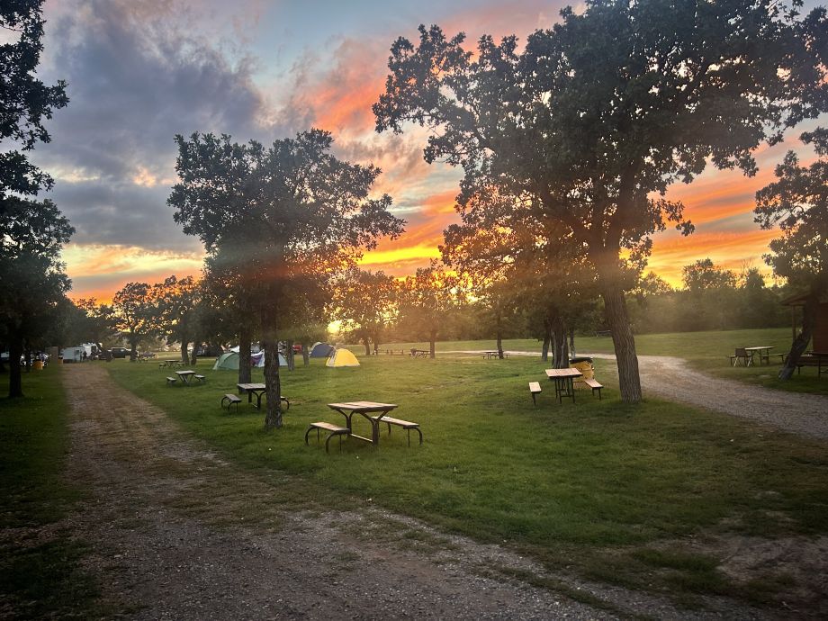 Day End Campground tent camping Sturgis SD